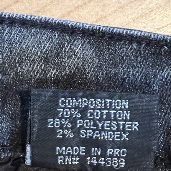 RESET Men's Splatter Skinny Mid Rise Stretch Grey Denim Jeans Size 30x30 - Picture 9 of 10